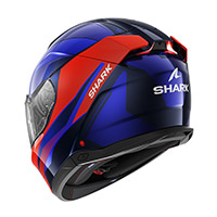 Casco Shark Skwal i3 Mekarium naranja azul - img 2