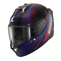 Casco Shark Skwal i3 Speed-Tech Mat rojo azul