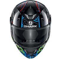 Shark Skwal 2.2 Noxxys Helm schwarz blau grün - 3