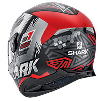 Casco Shark Skwal 2.2 Noxxys Mat Nero Rosso - 2