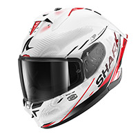 Casco Shark Skwal Cup Speed Tech blanco rojo