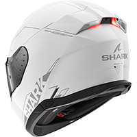 Casco Shark Skwal I3 Blank Sp Bianco - img 2