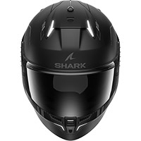 Shark Skwal I3 Blank Sp Mat Helmet Black - 3