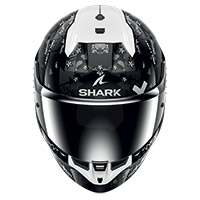 Shark Skwal i3 ヘルキャット ヘルメット ブラック クローム シルバー - 3