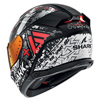 Shark Skwal i3 Hellcat Mat Helm rot - 2