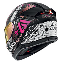 Casque Shark Skwal i3 Hellcat Mat violet - 2