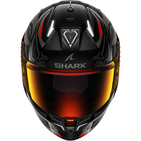 Shark Skwal i3 Linik ヘルメット ブラック アンスラサイト レッド - 3