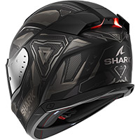 Casco Shark Skwal I3 Linik Mat Nero Antracite - img 2