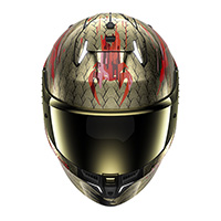 Shark Skwal I3 Venum Helmet Black Red Gold - 3