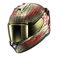Shark Skwal i3 Venum ヘルメット ブラック レッド ゴールド