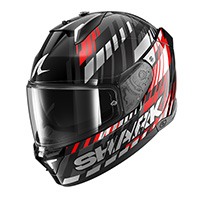 Casco Shark Skwal i3 Vibetrack bianco rosso
