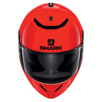 Shark Spartan 1.2 Blank Helmet Red - 3