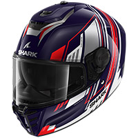 Casque Shark Spartan Rs Byrhon Rouge Gris