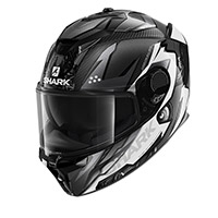 Casco Shark Spartan Gt Carbon Urikan Bianco