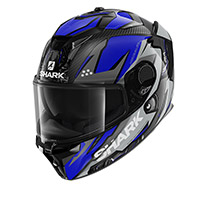 Casque Shark Spartan GT Carbon Urikan bleu