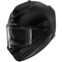 Shark Spartan Gt Pro Blank Mat Helmet Black