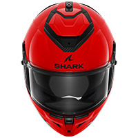 Casque Shark Spartan GT Pro Blank rouge - 3