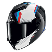 Shark Spartan GT Pro Dokhta Carbon blanc bleu