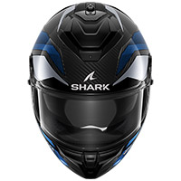 Casco Shark Spartan Gt Pro Carbon Ritmo Blu - 3