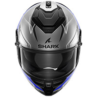 Casque Shark Spartan GT Pro Toryan gris bleu - 3