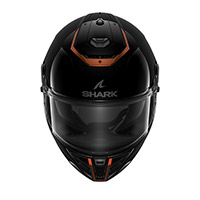 Casque Shark Spartan RS Blank SP cupper noir - 3