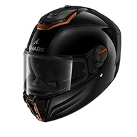 Casco Shark Spartan RS Blank SP negro cupper