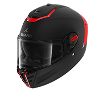 Casco Shark Spartan RS Blank SP Mat negro naranja