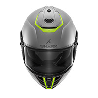 Shark Spartan RS Blank SP Mat Helm silber gelb - 3