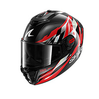 Casco Shark Spartan RS Carbon Raceblock rosso