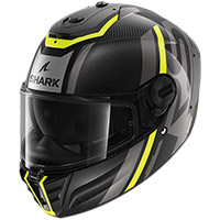 Shark Spartan RS Carbon Shawn Helm gelb