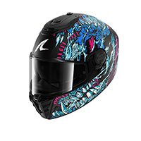 Shark Spartan Rs Shaytan Mat Helmet Blue