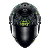 Shark Spartan Rs Shaytan Helmet Black Green - 3