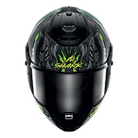 Shark Spartan Rs Shaytan Helmet Black Green - 3