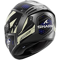 Shark Spartan Rs Stingrey Mat Helmet Black Blue