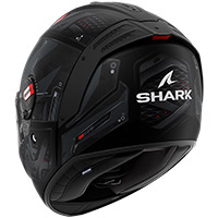 Casco Shark Spartan RS Stingrey Mat negro rojo - 2