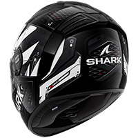 Casco Shark Spartan RS Stingrey negro blanco - 2