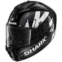 Casco Shark Spartan RS Stingrey negro blanco