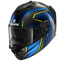 Shark Spartan Gt Carbon Kromium Helmet Blue