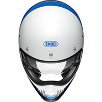 Casque Shoei EX-Zero Equation TC-11 bleu blanc - 3