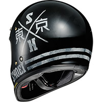 Shoei EX-Zero ザナドゥ TC5 ヘルメット ブラック - 3