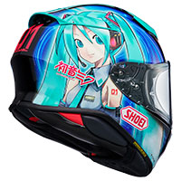 Shoei Nxr 2 Hatsune Miku Tc-4 Helmet - 3