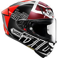 Shoei X-spr Pro Diggia2 Tc-1 Helmet Red