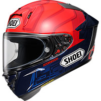 Shoei X-SPR Pro Marquez7 TC-1 Helm rot