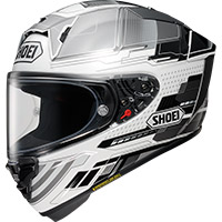 Shoei X-spr Pro Proxy Tc-6 Helmet White Grey