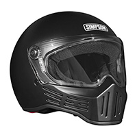 シンプソン M30 ヘルメット ブラック マット
