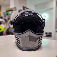 Simpson Speed 2206 Helmet Armor Allure Silver - 4