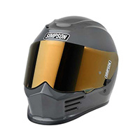 Simpson Speed 2206 Helmet Armor Allure Silver