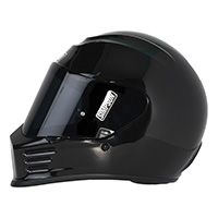 Casco Simpson Speed Nero Lucido - img 2