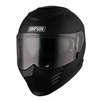 Simpson Venom 22.06 Helmet Black Matt