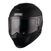 Casque Simpson Venom 22.06 Noir Mat